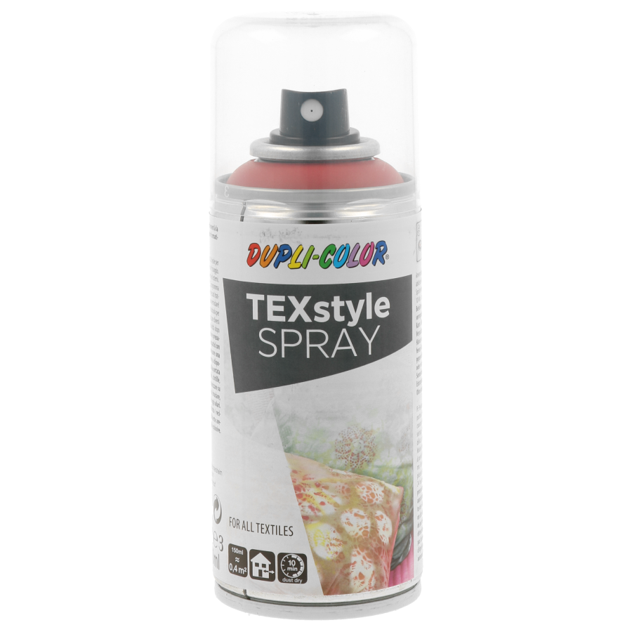 Aerosolkrasa DC Textile 150ml RAL3000 tekstilam sarkana auto kopšanai