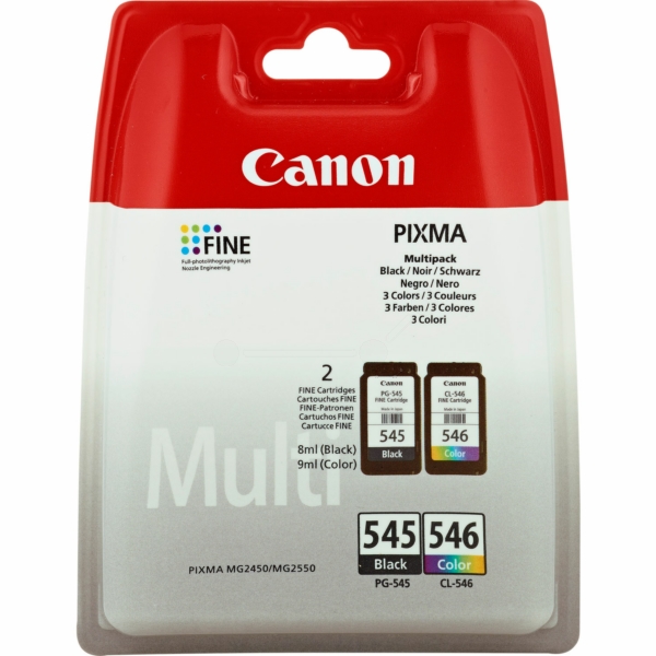 Canon PG-545/​CL-546 Multipack kārtridžs