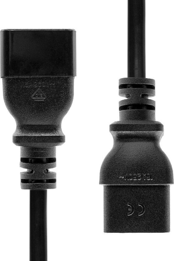 Kabel zasilajacy ProXtend ProXtend Power Extension Cord C19 to C20 2M Black kabelis datoram