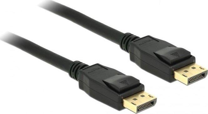 85508 DisplayPort-Kabel 1,5 m Schwarz (85508) kabelis, vads