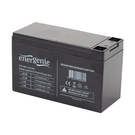 Gembird Battery 12V 7AH for UPS UPS aksesuāri