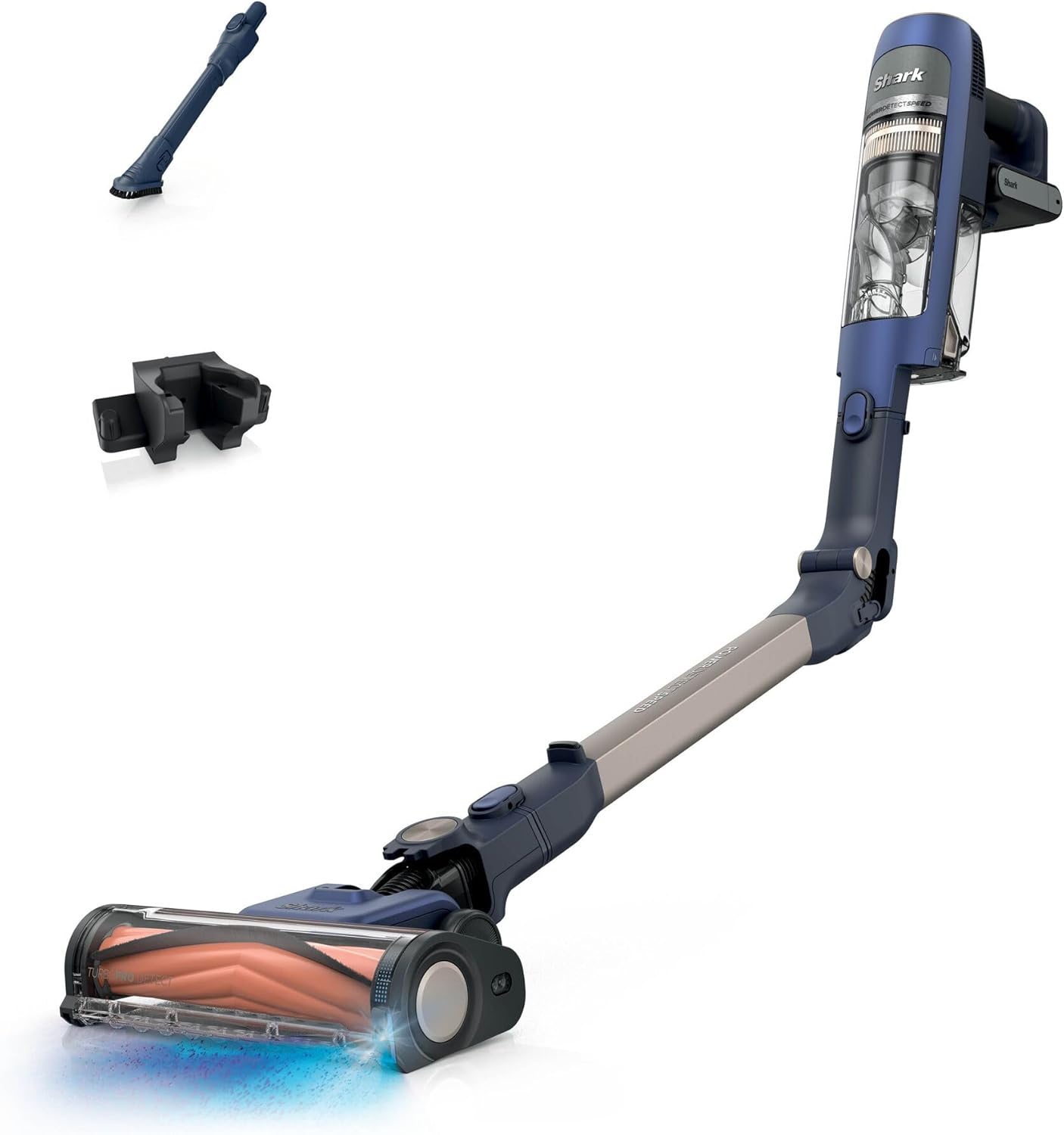 Shark PowerDetect Speed Cordless Vacuum Cleaner, Reverse Clean, IA1241EU Putekļu sūcējs