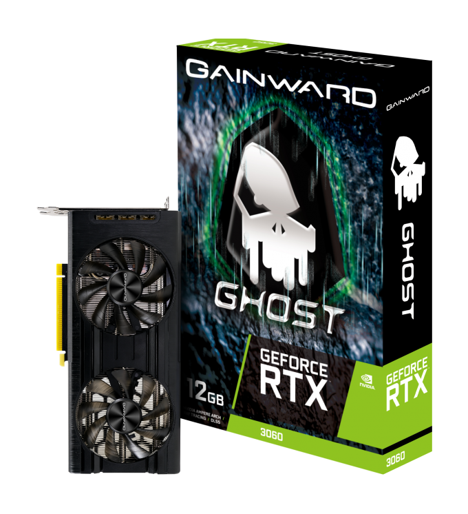 Gainward GeForce RTX 3060 Ghost 12GB GDDR6 (192 bits) video karte