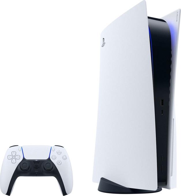 Sony PlayStation 5 PS5 Digital Edition 825 GB Wi-Fi Melns, Balts spēļu konsole