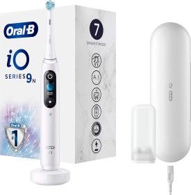 Szczoteczka Oral-B iO Series 9N White Alabaster 4210201302919 (4210201307532) mutes higiēnai