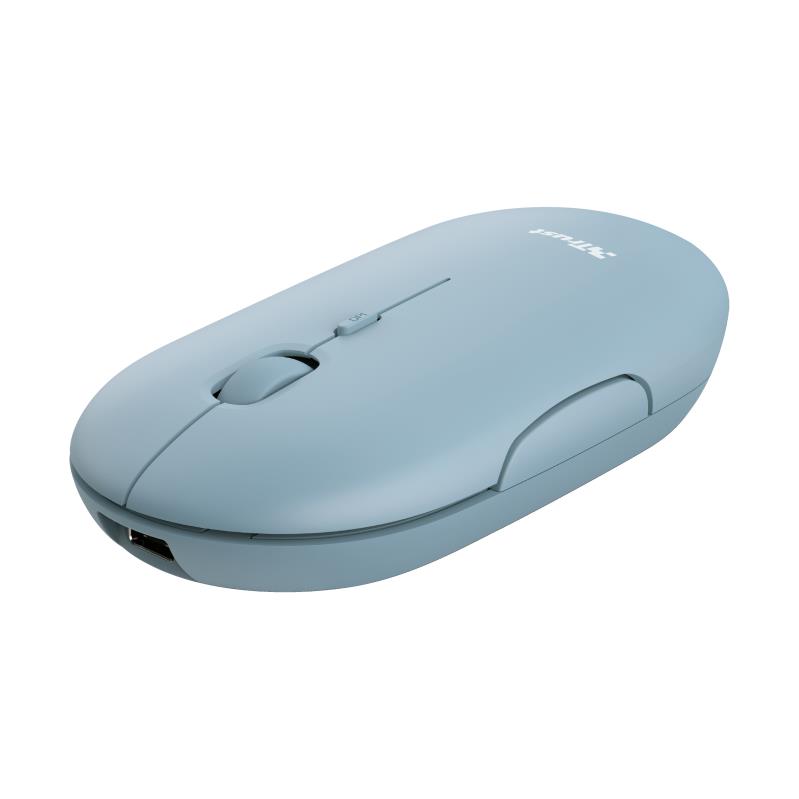 Trust Puck mouse Ambidextrous RF Wireless + Bluetooth 1600 DPI 8713439241259 Datora pele