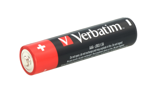 Verbatim Alkaline battery LR3 (AAA)(10pcs blister) Baterija