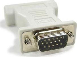 Adapter AV DVI-I - D-Sub (VGA) bialy 6538528 (8590274205420)