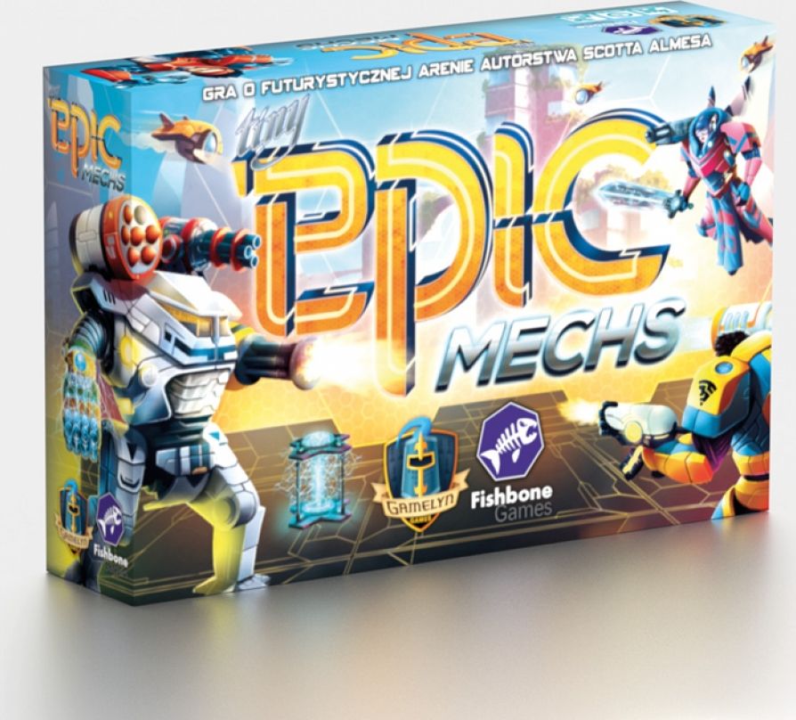 Fishbone Games Gra planszowa Tiny Epic Mechs 113830 (5907653841200) galda spēle