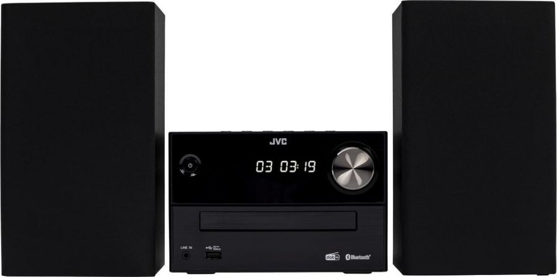 JVC UX-C25DAB Home audio mini system Black mūzikas centrs