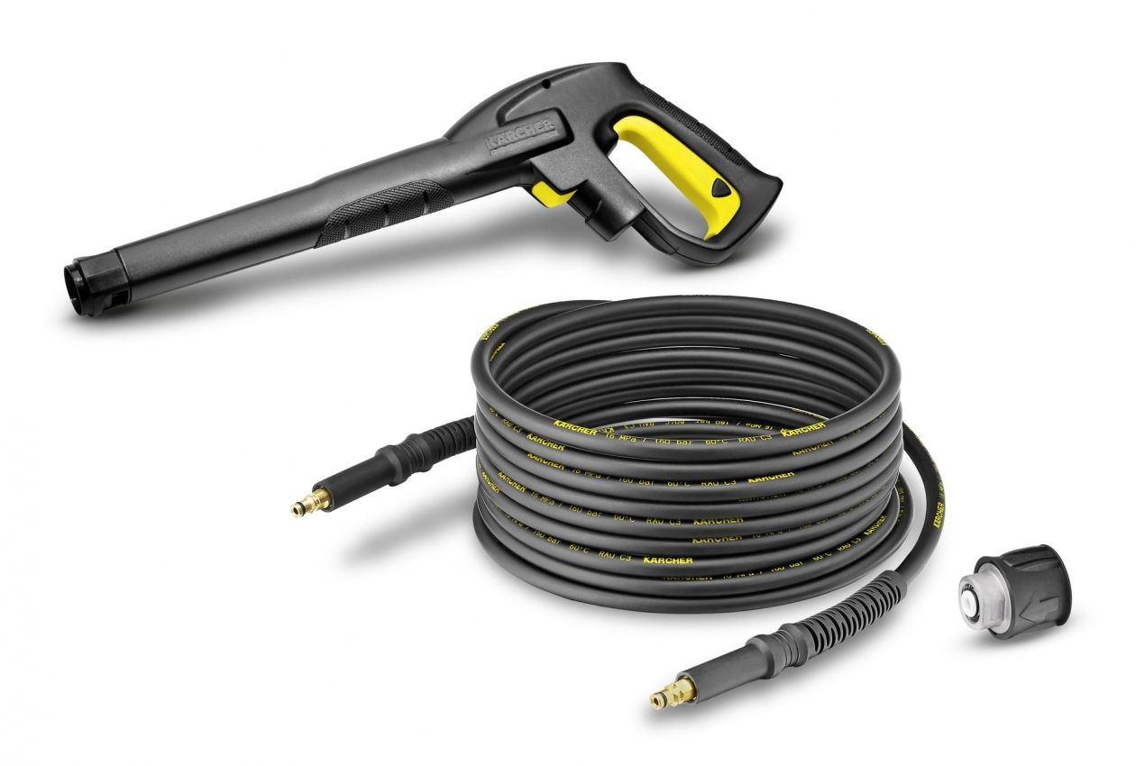 Karcher HK 12 high pressure hose set+trigger gun (12 m) K2-K7 1 4054278251134 for K2-K7 pressure washers between 1992 and 2017 without a hos aksesuārs putekļsūcējam