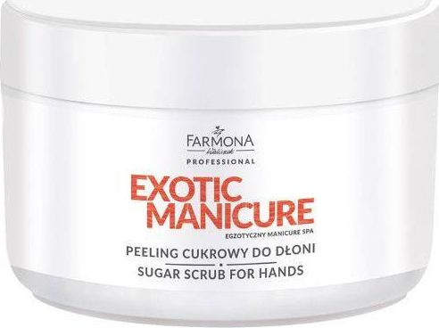 Farmona Exotic Manicure Cukrowy Peeling do dloni 300g 5900117097281 (5900117097281)