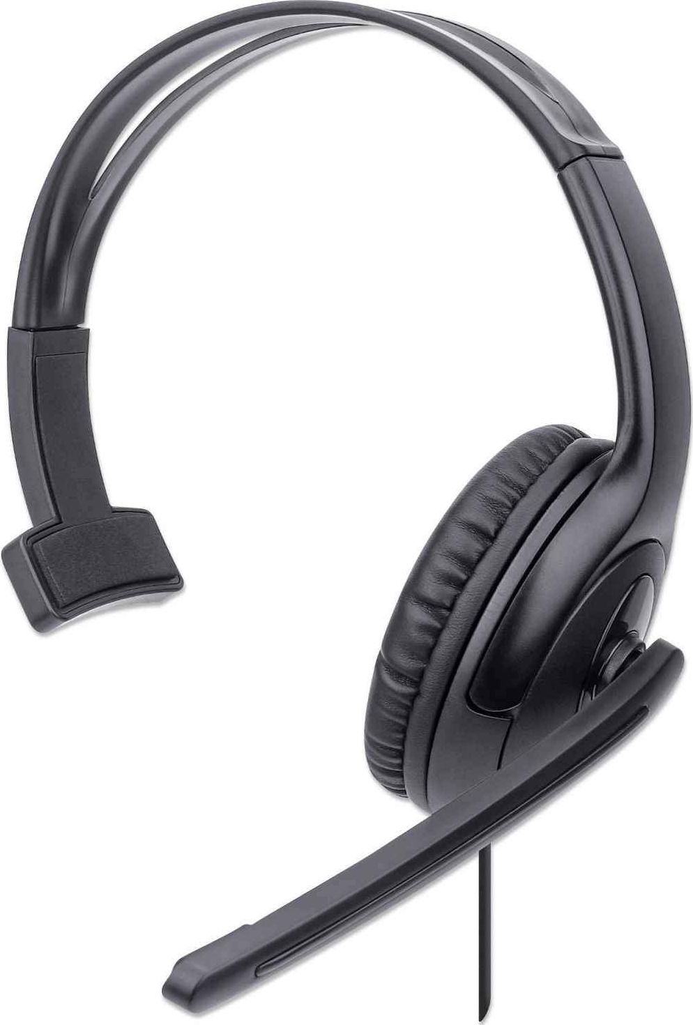 Manhattan Mono USB-Headset Ohrumschliesend (Over-Ear) austiņas