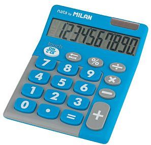 Kalkulator Milan Kalkulator 10 pozycyjny Touch Duo niebieski WIKR-957373 (8411574045038) kalkulators