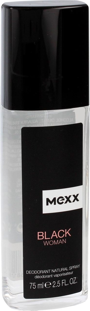 Mexx Black Woman Dezodorant naturalny spray 75ml 99350077081 (3614228834681)