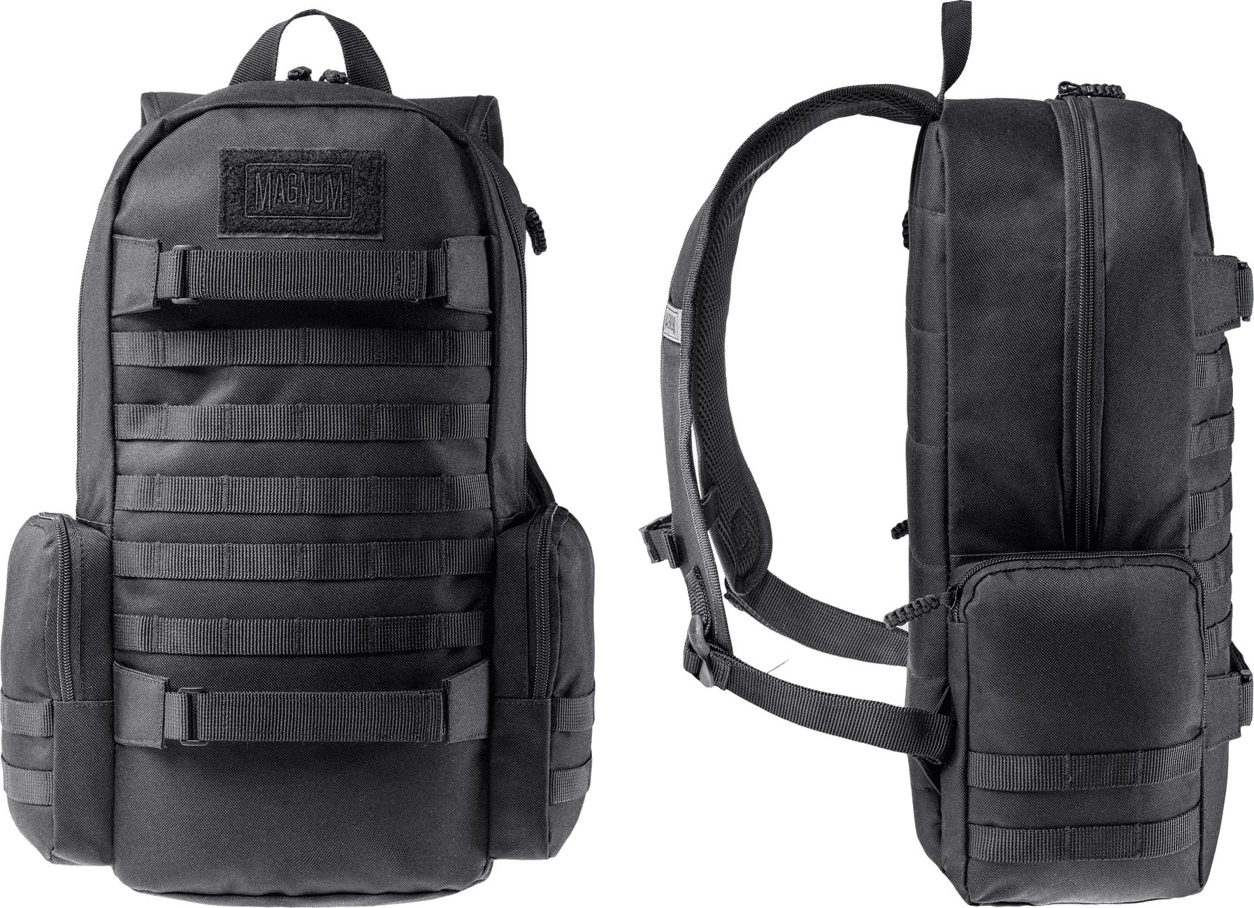 Magnum Wildcat Black Backpack Tūrisma Mugursomas