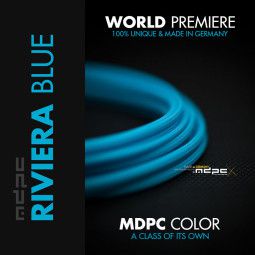 MDPC-X Sleeve Small - Riviera Blue UV, 1m Barošanas bloks, PSU