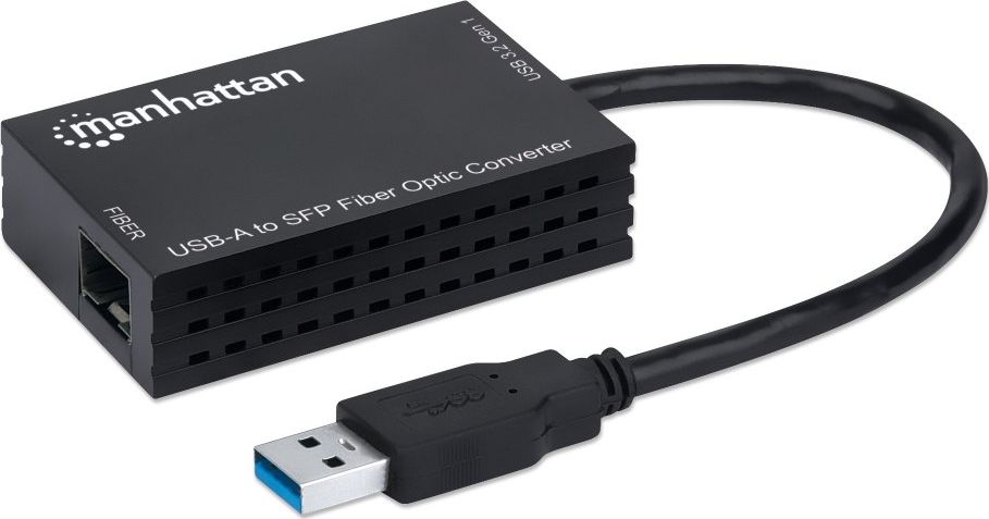Manhattan 152297 Konwerter USB-A 3.2 Gen1 na slot SFP dla modulu optycznego tīkla karte