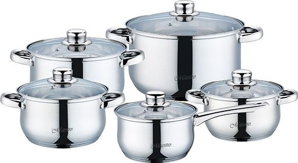 Maestro MR-2020 A set of pots of 10 elements Pannas un katli