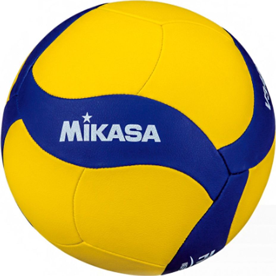 Mikasa Volleyball V370W yellow-blue 5 bumba