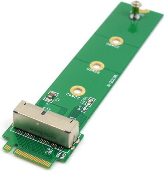 MicroStorage 12+16 PIN MacBook SSD to NGFF M.2 Adapter SSD disks