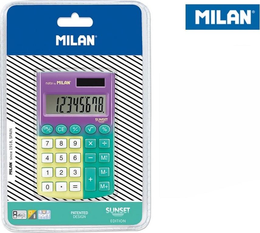 Kalkulator Milan Kalkulator Pocet 8-pozycyjny 368610 (8411574082972) kalkulators