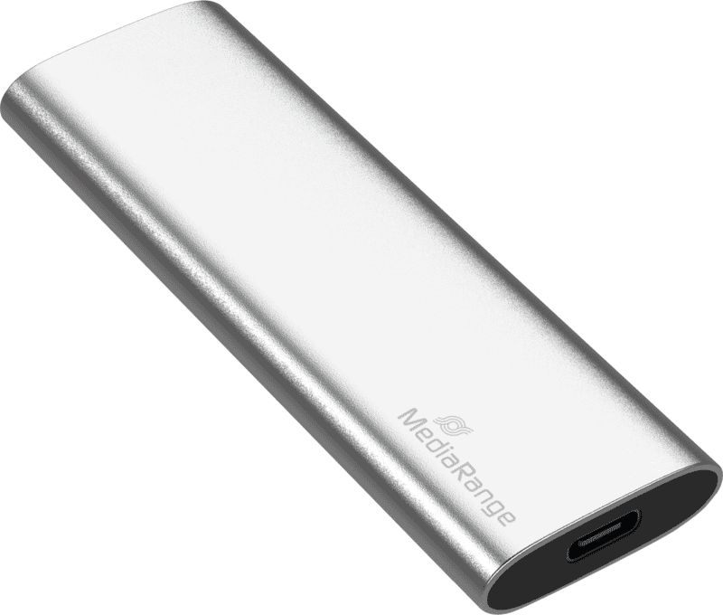 MediaRange SSE 480GB USB Typ-C extern MR1102 silber Ārējais cietais disks