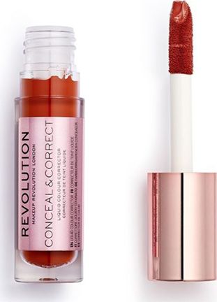 Makeup Revolution Conceal and Correct korektor do twarzy 07 Red 732780 (5057566102780)