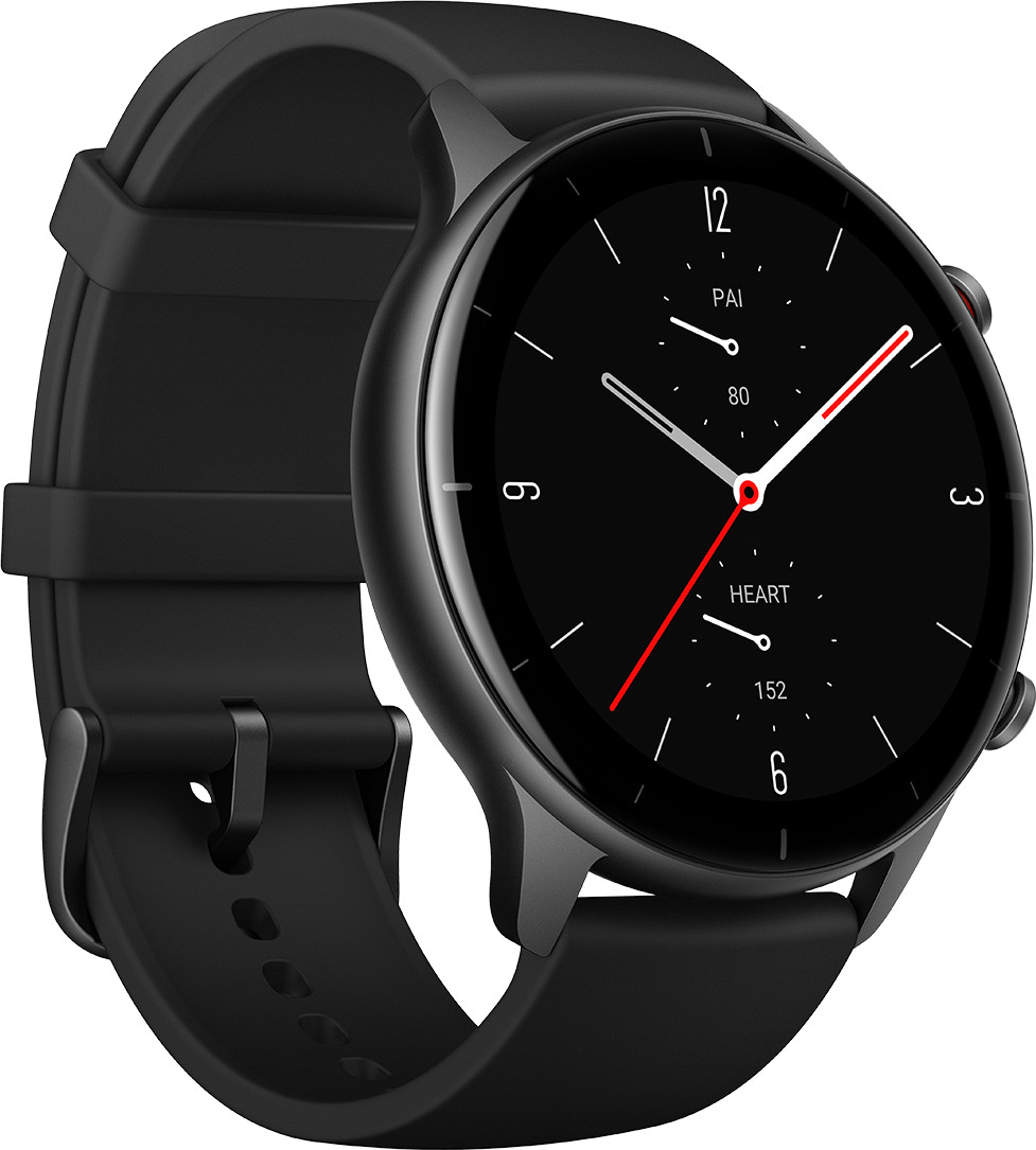 Amazfit GTR 2e Black Viedais pulkstenis, smartwatch