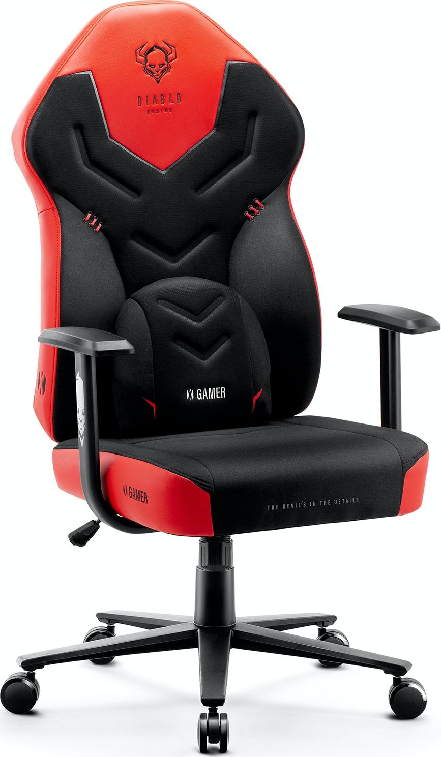 Diablo X-Gamer 2.0 Normal Size Deep Red datorkrēsls, spēļukrēsls