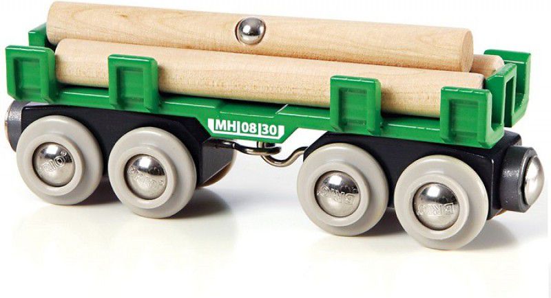 BRIO Lumber Loading Wagon (33696) konstruktors