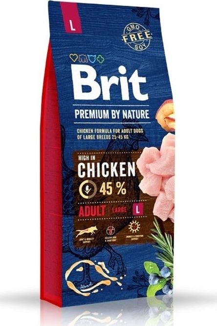 Brit Brit Premium By Nature Adult L Large 3kg VAT011756 barība suņiem