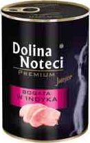 Dolina Noteci Premium Kot Junior Bogata w indyka puszka 400g 11836404 (5902921303763) kaķu barība