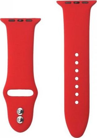 Crong Crong Liquid Band - Pasek Apple Watch 42/44 mm (czerwony) CRG-44LQB-RED (5907731983631)