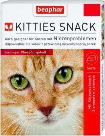 Beaphar BEAPHAR KITTIES SNACK 75szt. VAT012363 (8711231103256) kaķu barība