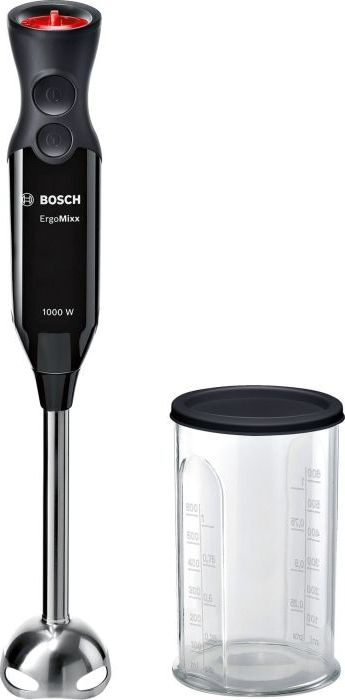 Bosch ErgoMixx MS6CB6110, Hand Blender (Black / Red) Blenderis