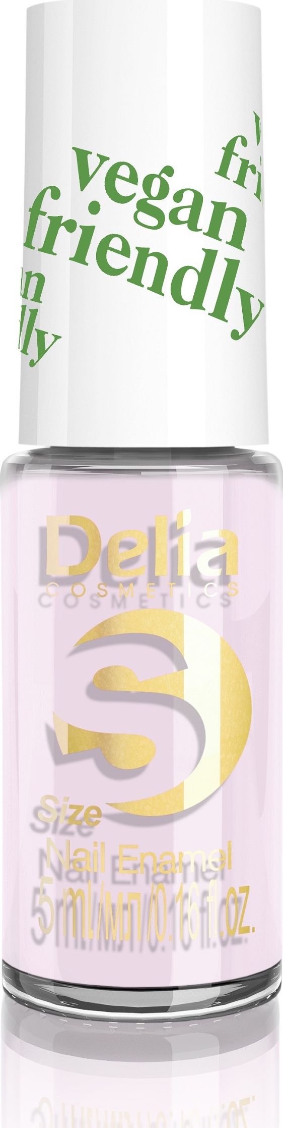 Delia Delia Cosmetics Vegan Friendly Emalia do paznokci Size S nr 203 Sweetheart 5ml 719728 (5901350479728)