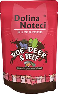 Dolina Noteci Dolina Noteci Superfood sarna i wolowina 85g 7008053 (5902921304722) kaķu barība