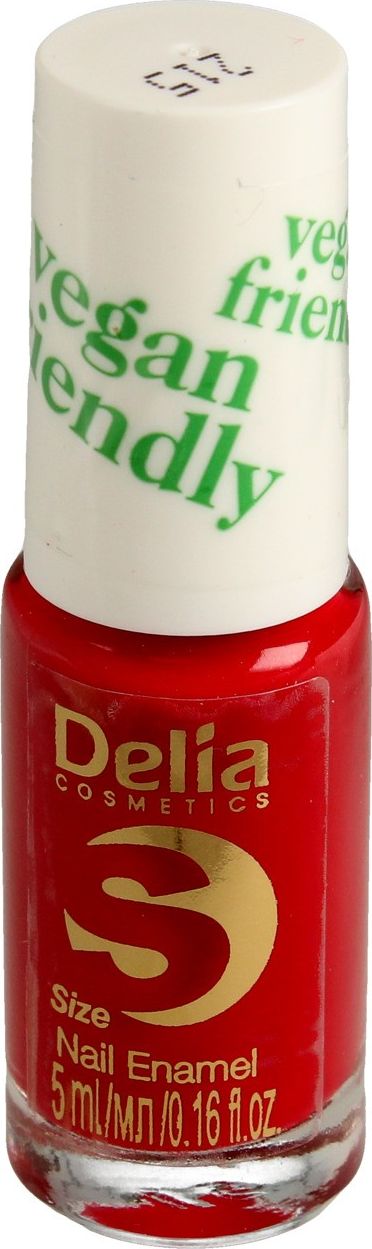 Delia Delia Cosmetics Vegan Friendly Emalia do paznokci Size S nr 215 My Secret 5ml 719841 (5901350479841)