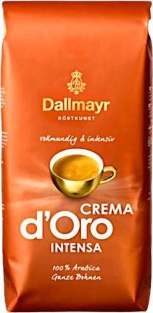 Kawa ziarnista Dallmayr Crema d'Oro Intensa 1 kg CREMAD'OROINTENSA1000G (4008167042709) piederumi kafijas automātiem