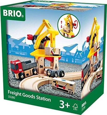 BRIO World freight loading station konstruktors