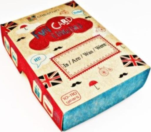 Creativo Fun Card English Is/Are/Was/Were CREATIVO 381007 (9788366122093) galda spēle