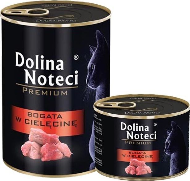 Dolina Noteci Premium Kot Bogata w cielecine puszka 400g 11836400 (5902921303725) kaķu barība