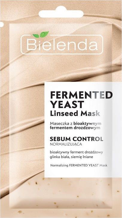 Bielenda Linseed maseczka Fermented Yeast 2w1 139363 (5902169039363)