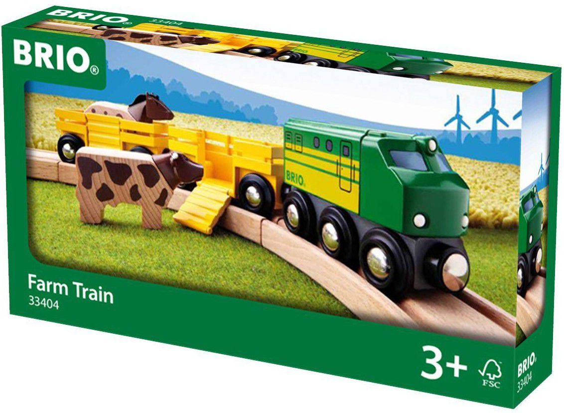 BRIO Farm Train (33404) konstruktors