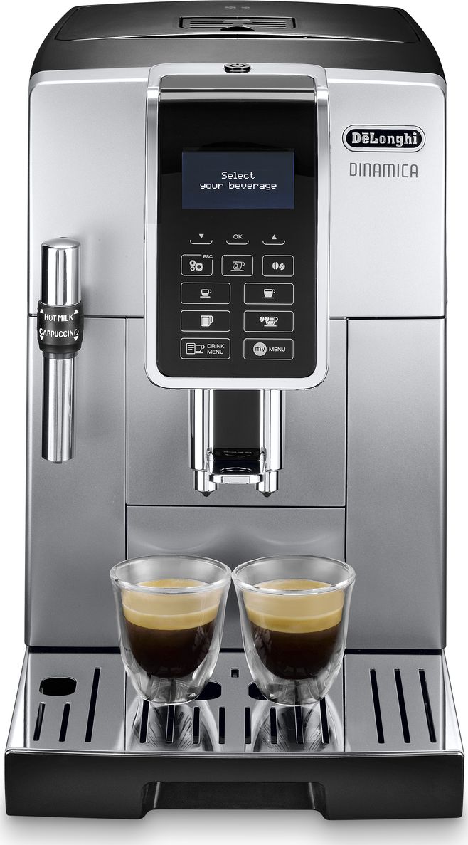 DeLonghi DINAMICA ECAM 350.35.SB Countertop Espresso machine Fully-auto Kafijas automāts