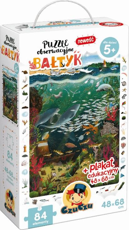 Czuczu Puzzle obserwacyjne Baltyk puzle, puzzle