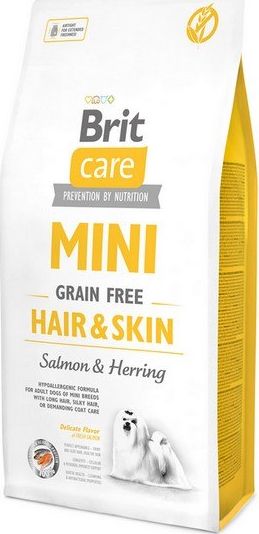 Brit Brit Care Grain Free Mini Hair & Skin 7kg 90538 barība suņiem