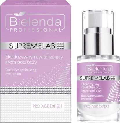 Bielenda SupremeLab Pro Age Expert ekskluzywny rewitalizujacy krem pod oczy 15ml 5902169037420 (5902169037420) ēnas