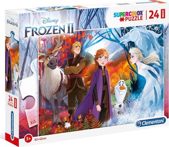 Clementoni Puzzle 24 elementy maxi Frozen II 28513  CLM (8005125285136) puzle, puzzle